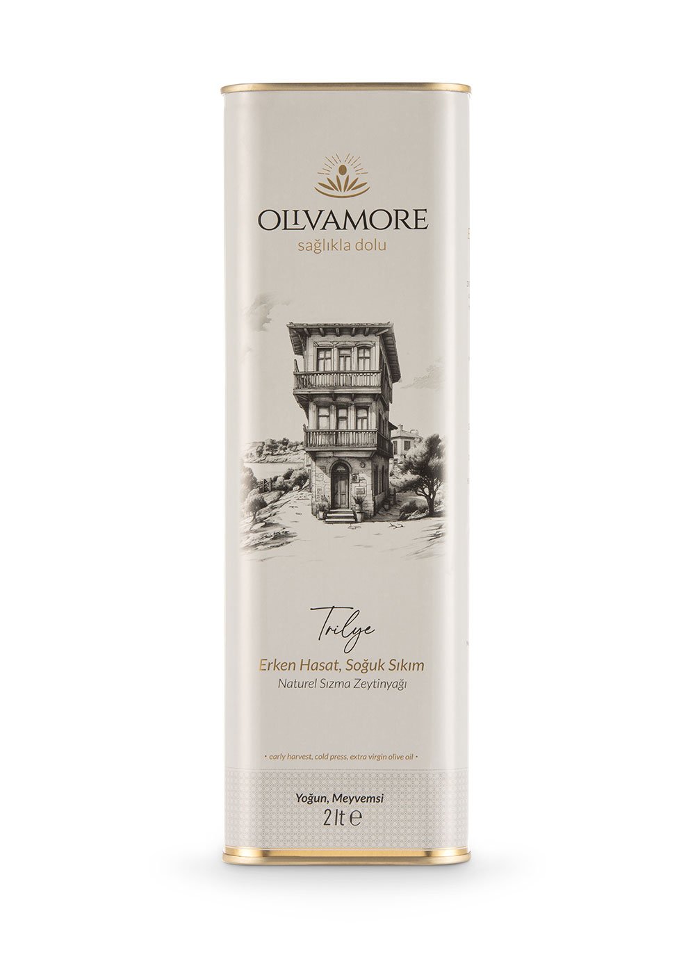 2 litre teneke